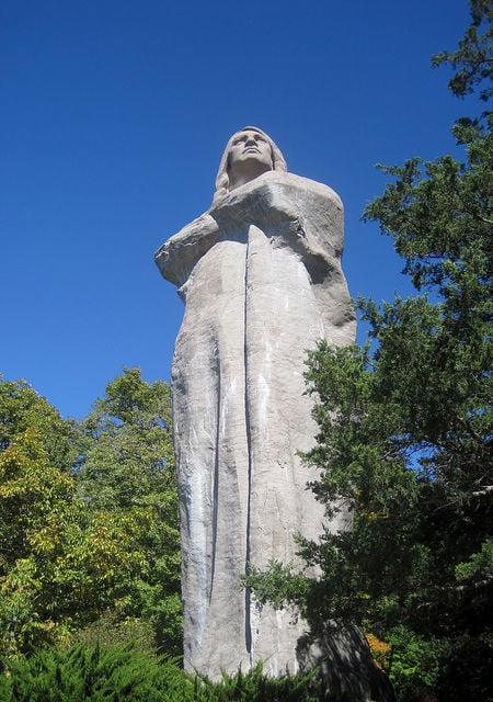 Black Hawk Statue